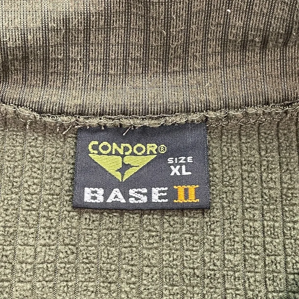 Condor Base II Long Sleeve Shirt Men's Size XL Tactical 1/4 Zip Cold Weather